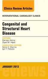 Congenital and Structural Heart Disease, An Issu: 1st edition | Damien ...