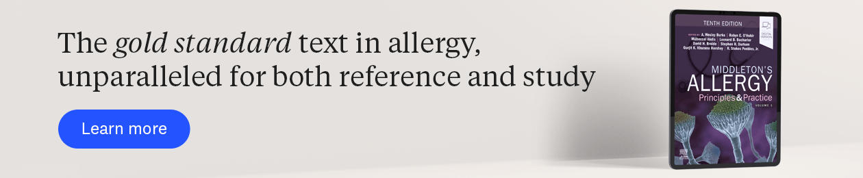 Middleton's Allergy - E-Book, 10th Edition Middleton's Allergy - E-Book, 10th Edition